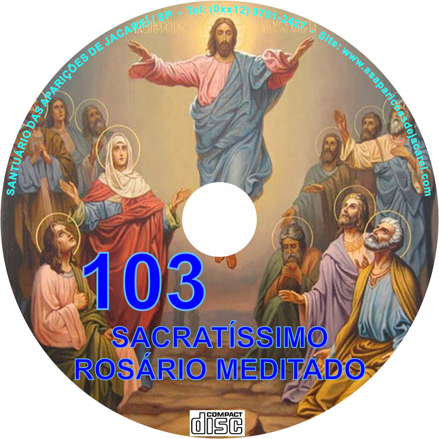CD Rosário Meditado 103 CD Rosário Meditado 103